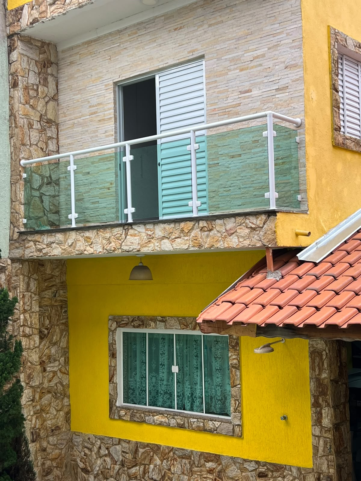 Guarda-corpo de vidro — residencial
